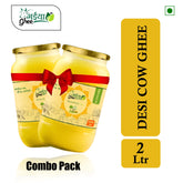 2 Ltr Desi Cow Ghee Combo Pack